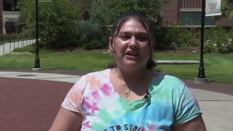 Students protest ICE activity, call for immigrant protections at FSU during Friday march