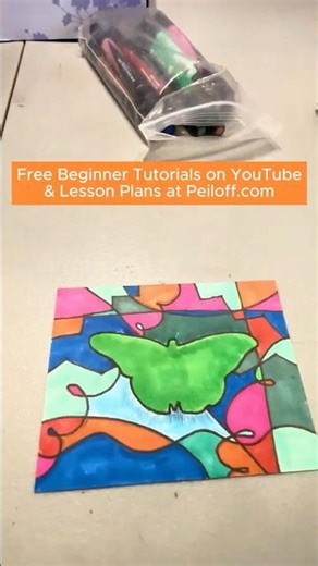 Easy Classroom Line Art Lesson | Perfect for Students & Beginners