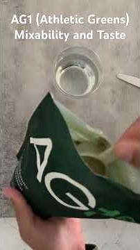 AG1 (Athletic Greens) Mixability and Taste