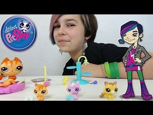 Littlest Pet Shop - LPS Magic Motion Baby Kitty Playtime with Kittens