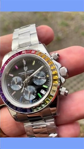 ⌚✨ **New PAGANI DESIGN 2025 Men's Moon Watch** ✨⌚ #socialmediamagic #watch #menswatch