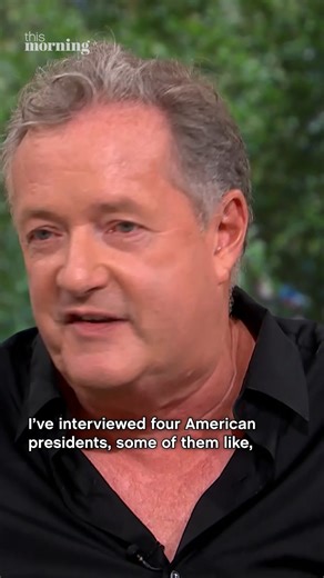 572K views · 4.6K reactions | ‘I’ll interview anybody, I find people fascinating’. Piers Morgan discusses why he enjoys the art of interviewing and what he believes is the key to longevity in life. | This Morning | Facebook
