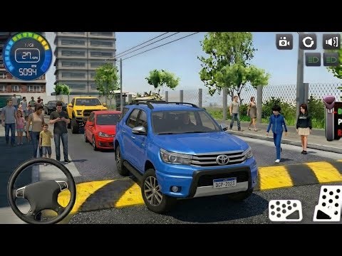 😍 Toyota Fortuner City Adventure: Realistic Driving Simulation 🚗💨"