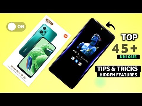 Redmi Note 12 Tips & Tricks | Redmi Note 12 5G Hidden Features 45+ Tips & Tricks