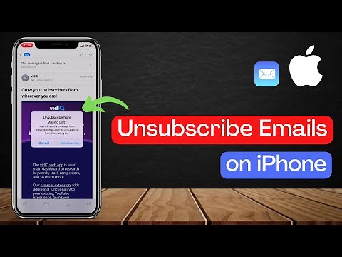 How To Unsubscribe From Emails On iPhone