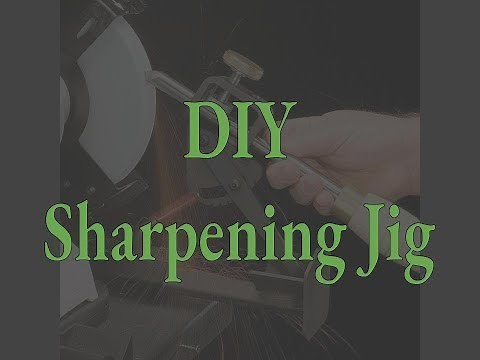 DIY Sharpening Jig | Woodturning