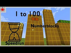 Minecraft Numberblocks 1 to 100 Complete in 1 Hour