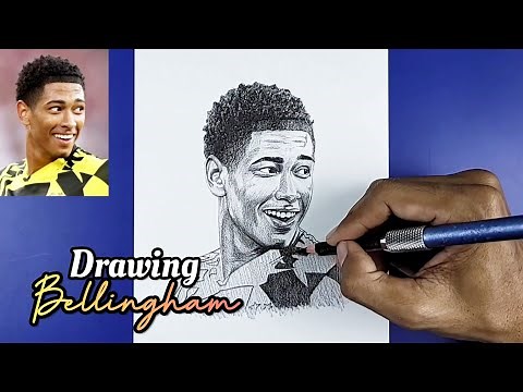 Drawing Jude Bellingham | Borussia Dortmund FC