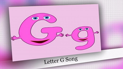 Letter G Song