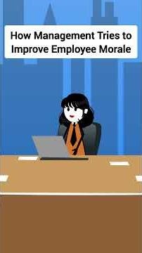 How Management Tries to Improve Employee Morale #corporate #animation #gplus #skits