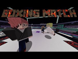 Itadori yuji vs Nanami Boxing match -Minecraft - jujutsu kaisen mod