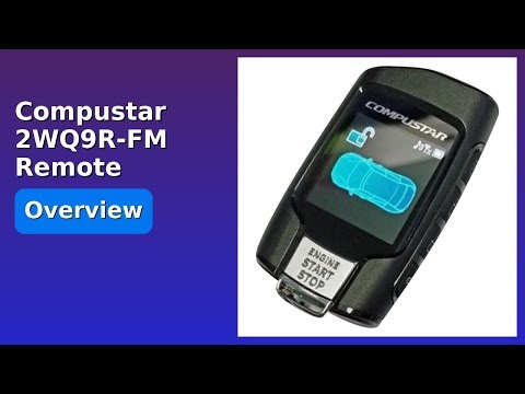REVIEW (2025): Compustar 2WQ9R-FM Remote Transmitter. Features.