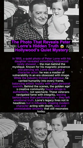 The Photo That Reveals Peter Lorre’s Hidden Truth 😱 Hollywood’s Quiet Mystery #shortvideo