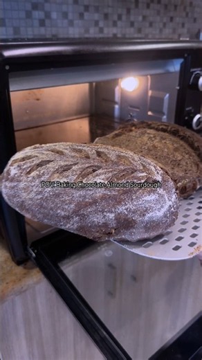 Chocolate Almond Sourdough Bread