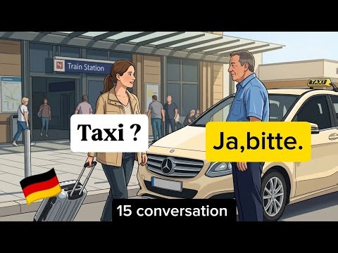 15 Simple German Conversations for Beginners | Real German dialogues for expats (A1-A2)