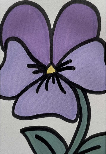 Flower Bouquet Drawing and Coloring Techniques