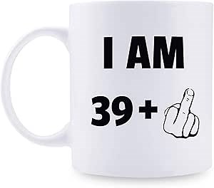 Amazon.com: shefine 40th Birthday Gifts for Men - 1983 Birthday Gifts for Men, 40 Years Old Birthday Gifts Coffee Mug for Dad, Husband, Friend, Brother, Him, Colleague, Coworker - 11oz : Home & Kitchen