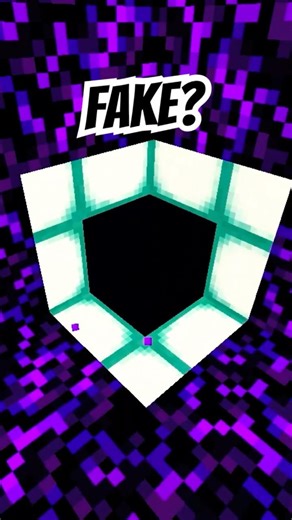 The Most ILLEGAL Minecraft Loop... 🚫👀 (Spot the Fake!) #shorts