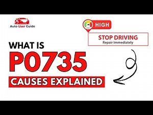 What is P0735 : Engine Error Code Causes Explained
