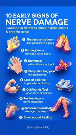 10 Early Signs of Nerve Damage (Neuropathy You Shouldn’t Ignore)