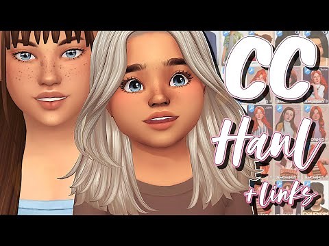 NEW KIDS, TODDLER & INFANT CC 🌿 | Haul #26 + cc links!
