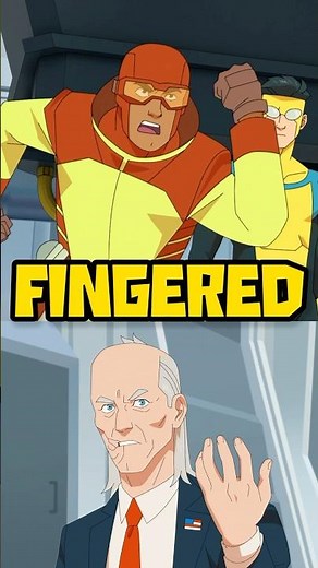 Why Rex Couldn't Flip Off Cecil With His New Hand | Invincible Season 3 #invincible #comics #shorts