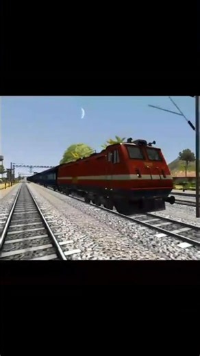 -Train Simulater Game Loco Pilot Driving Train 😱 #shorts