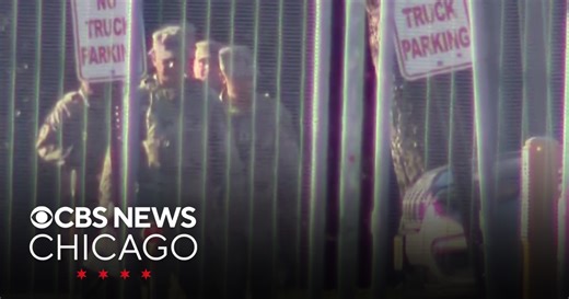 National Guard troops arrive at Broadview, Illinois ICE facility