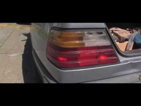 How to replace tail light Mercedes W124