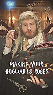 Try On Your NEW Tailored Hogwarts Robes ✨ #asmr