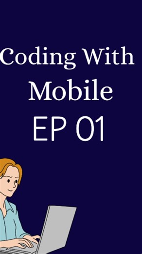 kashaf khan| Web Developer on Instagram: "Don’t let the lack of a laptop stop you from becoming a developer! 💻❌ Your smartphone is a powerful tool if you use it right. 🚀 My Top 3 Mobile Coding Apps: 1️⃣ Mimo - Best for daily practice. 2️⃣ Sololearn - Great for community & learning. 3️⃣ Replit - To write and run actual code! Which one are you trying first? Let me know in the comments! 👇 #reels #coding #frontend #webdeveloper #programming"