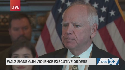 Gov. Walz signs executive orders for gun violence prevention