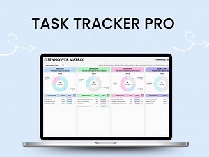 Task Tracker Spreadsheet Task Priority Tracker Google Sheets to Do List Eisenhower Matrix Kanban Board Team Work Task Manager Calendar - Etsy