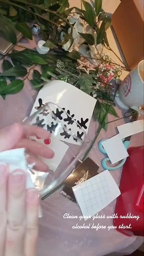 Personalised Christmas Wine Glass DIY Tutorial