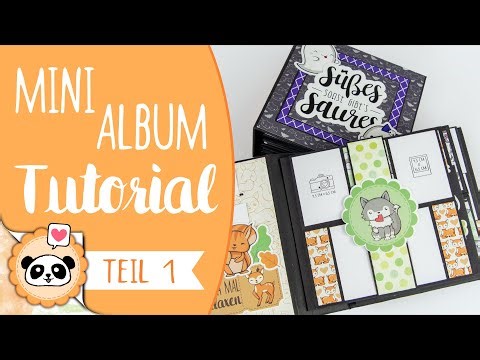 Mini Album Tutorial "Waldzauber" | Mit ausführlichen Tipps + Tricks | Teil 1 von 3 | DEUTSCH