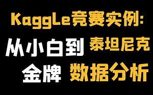 Kaggle竞赛实例- 泰坦尼克Titanic数据分析——Kaggle Competition 从小白到金牌