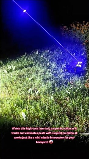 Laser Bug Zapper: Absolute Precision! ⚡️🦟 #gadgets #innovation #gadget #bug #tools #tips #technology