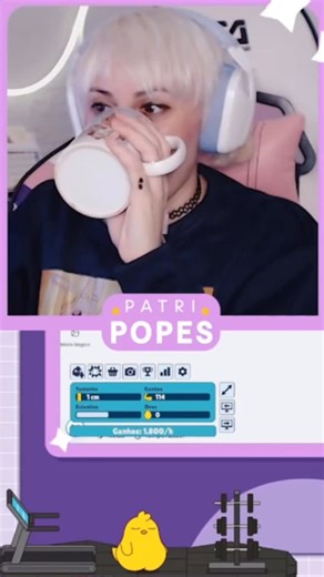 COMO TREINAR SEU PINTO é meu novo jogo desktop favorito!! Sim! Existe!! É real/oficial! Um game casual e relaxante onde você deixa seu pinto treinar e evoluir enquanto faz outras tarefas. 🐣 Comece com um pintinho fofo e vá evoluindo até um pinto ultra musculoso. Você encontra ele na Steam! Obrigada Lucitaker! Edição por @kelvinouttv #comotreinarseupinto #steam #jogo #desktopgaming #desktop #meme #lifestyle #streamer #streamergirl | Patricia Lazier