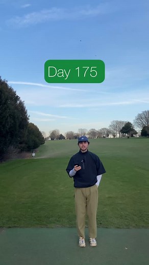 Day 175 of trying to make birdie but a random wheel selector is my caddie • • ⛳️: @corhamptongolfclub 🧢: @manorsgolf 👕: @proquipgolf 👖: @manorsgolf 👟: @salomonsportstyle • • #golf #golfclub #golfchallenge #agametobeexplored #tba #randomwheelchallenge | Theo Armitage