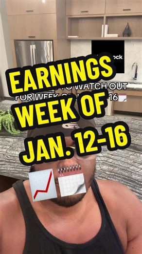EARNINGS WEEK OF JAN. 12-16🗓️ Monday Jan 12 📅 Tilray Brands (TLRY) — Time not widely disclosed (small cap / morning range) 📈 — early season print that might stir small-cap volatility. Tuesday Jan 13 📅 Delta Air Lines (DAL) — Before market open ✈️ — major travel earnings day. 📅 JPMorgan Chase (JPM) — Before market open 🏦 — kicks off the bank earnings parade. 📅 Bank of New York Mellon (BK) — Before market open 💼 — smaller financial reporting alongside the big names. Wednesday Jan 14 📅 Ban