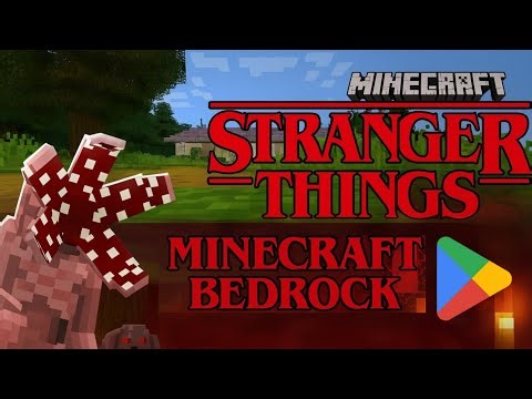 Descarga el addon de stranger things para tu Minecraft bedrock en celular 1.21.100