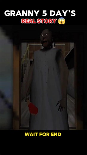 Why Exactly 5 Days in Granny? Real Story 🥶 #granny #story #horrorgaming