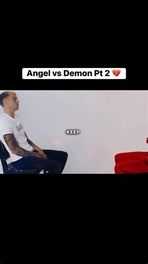 You should end it all today 💔 #AngelVsDemon #angels #demons #viralvideo | Problematic
