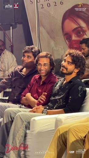 Here are the beautiful and unforgettable moments of Team #Deewana at the Idi Prema song launch event
