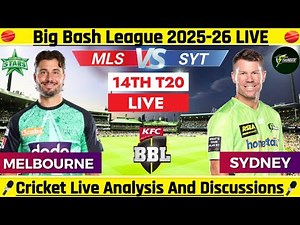 Melbourne Stars vs Sydney Thunder Live Score | BBL Live Stream