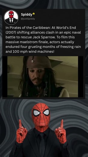 The Insane Filming Secret Behind Pirates of the Caribbean #piratesofthecaribbean #jacksparrow
