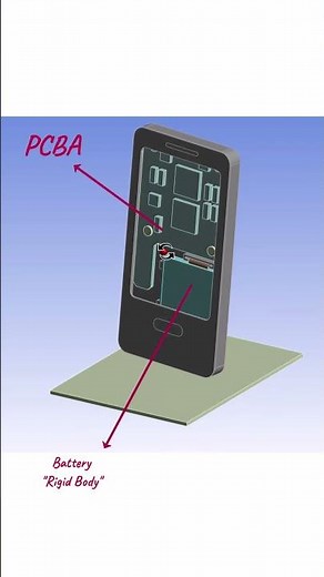 Drop Simulation Analysis of a Mobile Phone Using Ansys LS-DYNA #design #engineering #mobile #phone