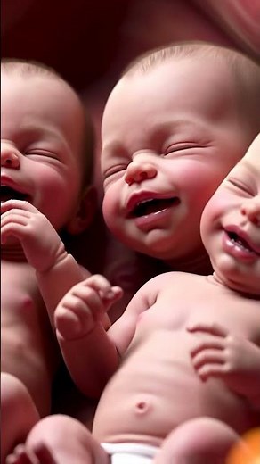 Amazing 3D Animation of Triplets Inside the Womb Unborn Babies Bonding Before Birth