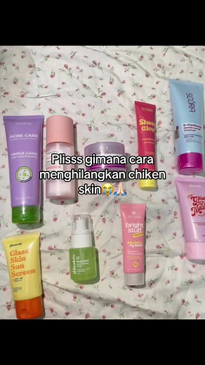 Cara Menghilangkan Chicken Skin di Wajah