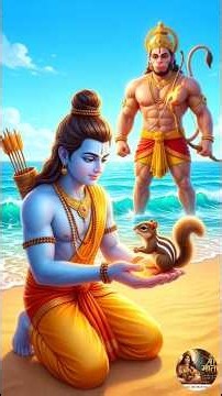 गिलहरी की पीठ पर 3 धारियां क्यों हैं? 😱 #shriram #ram